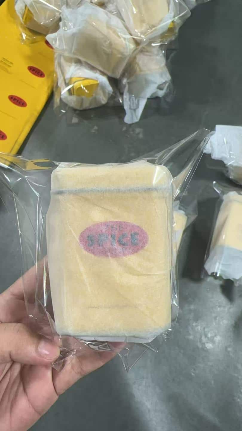 Customer product protected with foam before packing