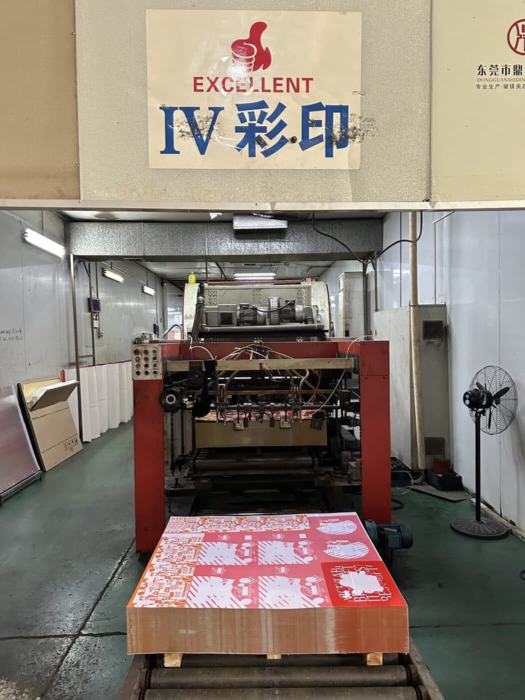 Color printing on tinplate sheets
