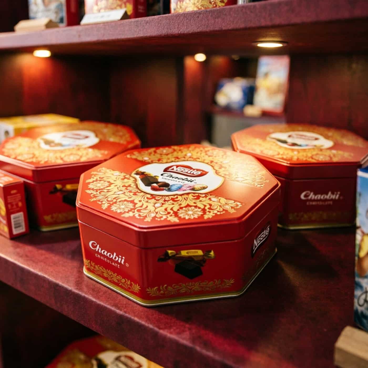 Nestlé branded tin from Junmei's confirmed European collaboration archive