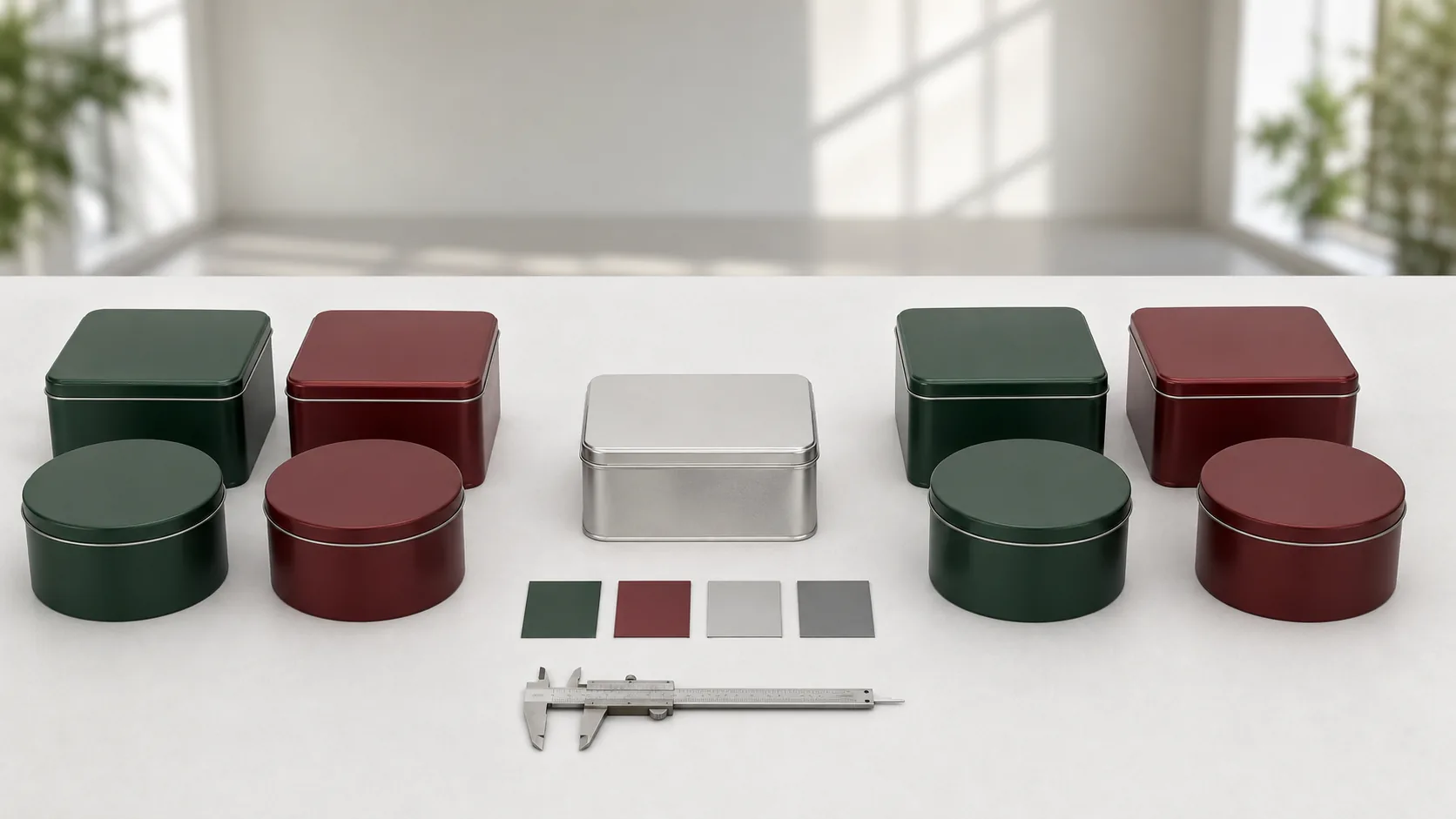 Artwork, sample and color references prepared for repeat-order review