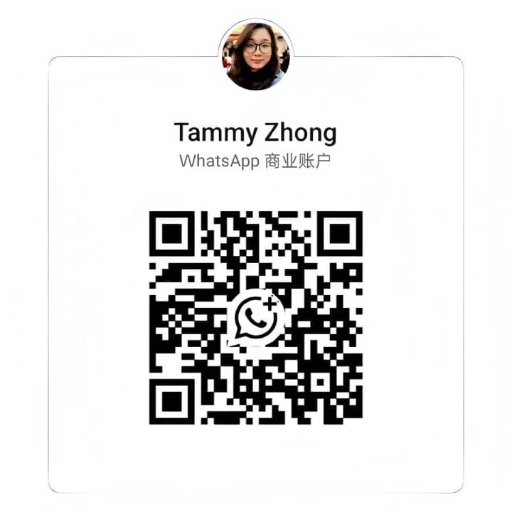 Tammy Zhong WhatsApp QR code